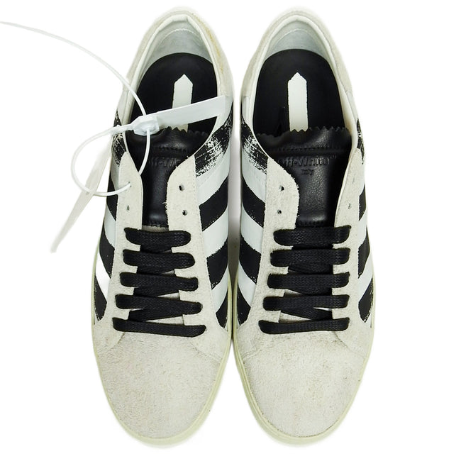 Off-White Brushed Diagonals Sneakers White Size 41