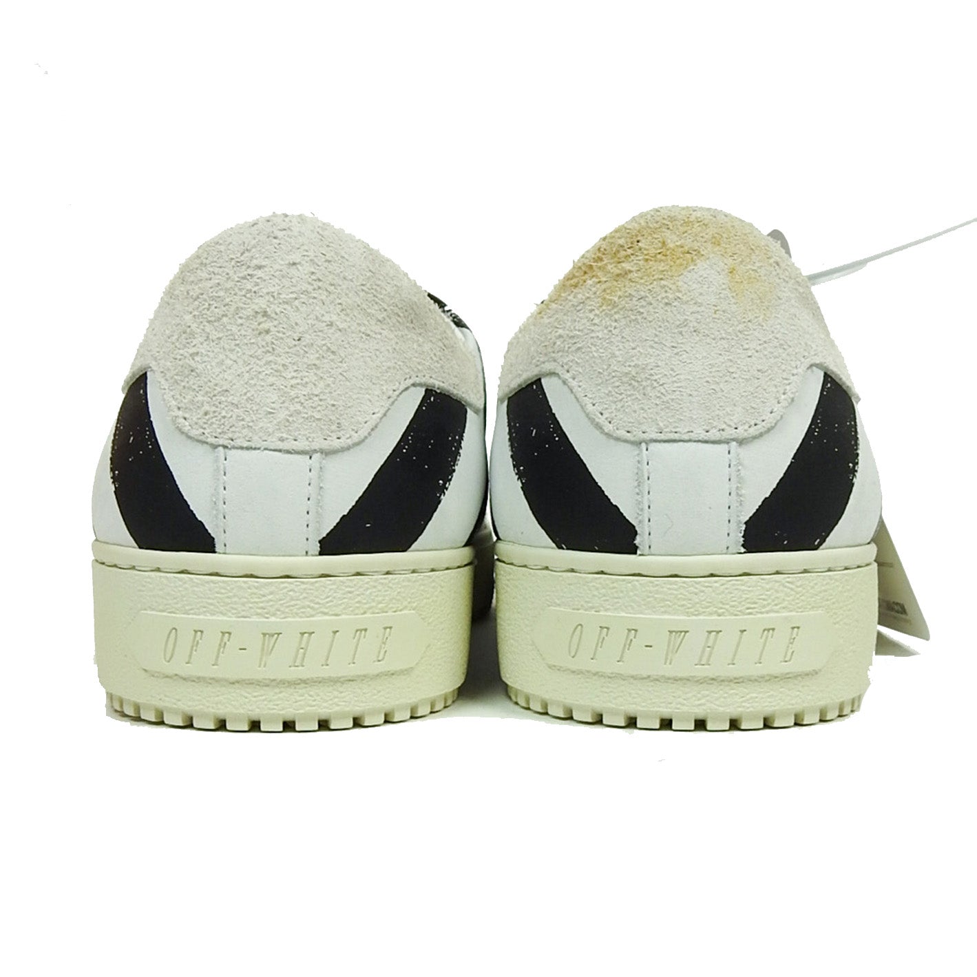 Off-White Brushed Diagonals Sneakers White Size 41