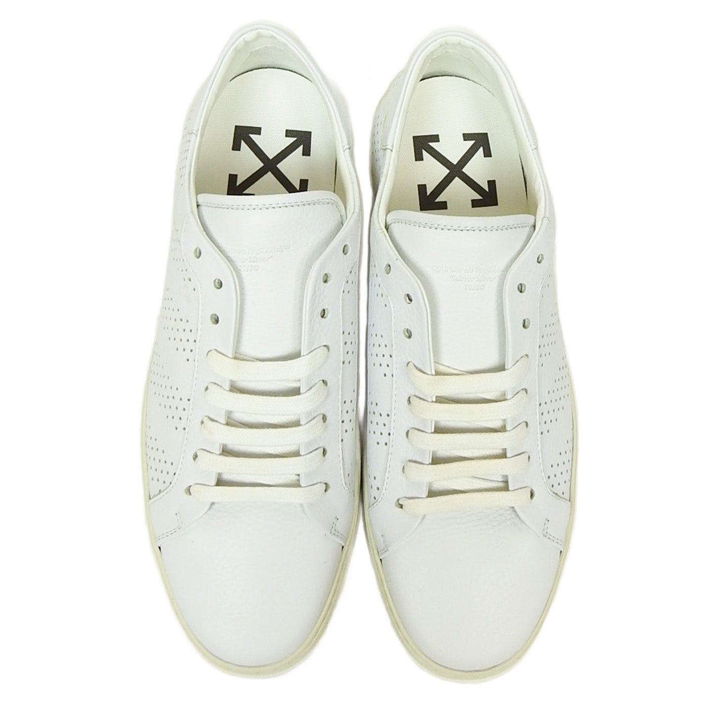 Off-White Perforated Sneakers White Size 41