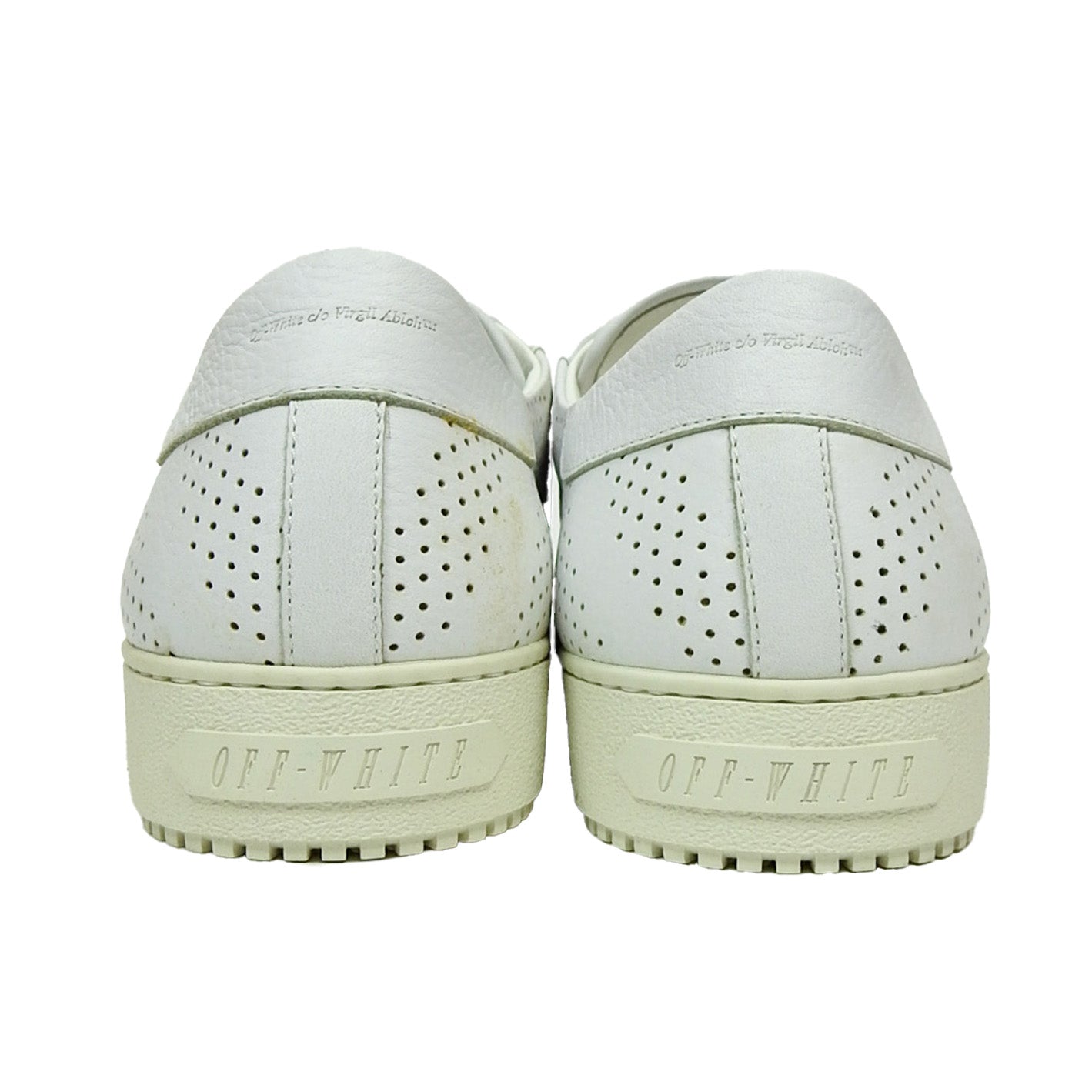 Off-White Perforated Sneakers White Size 41