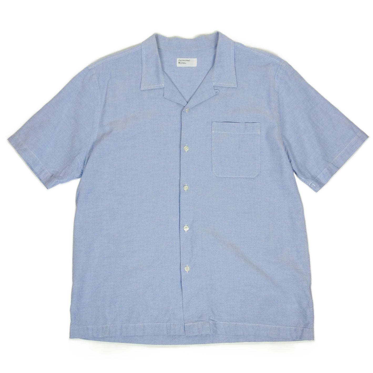 Universal Works Camp Collar Shirt Size Large
