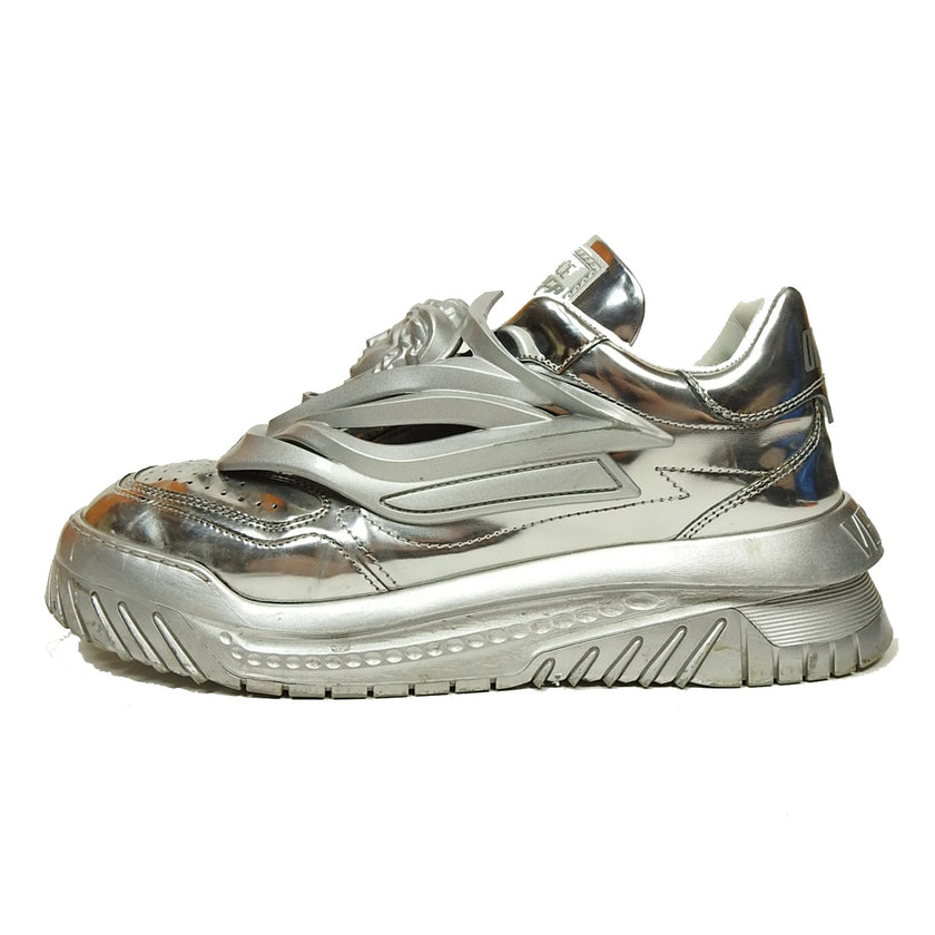 Versace Silver Sneakers Size 45