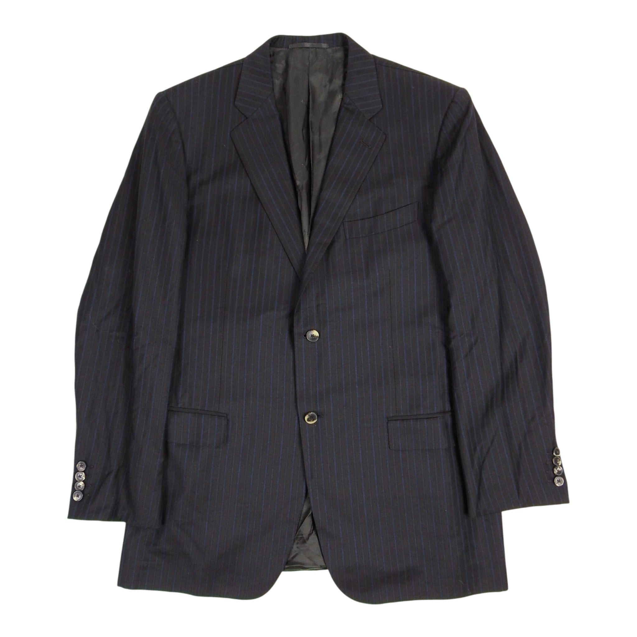 Ermenegildo Zegna Striped Wool Blazer Size 54