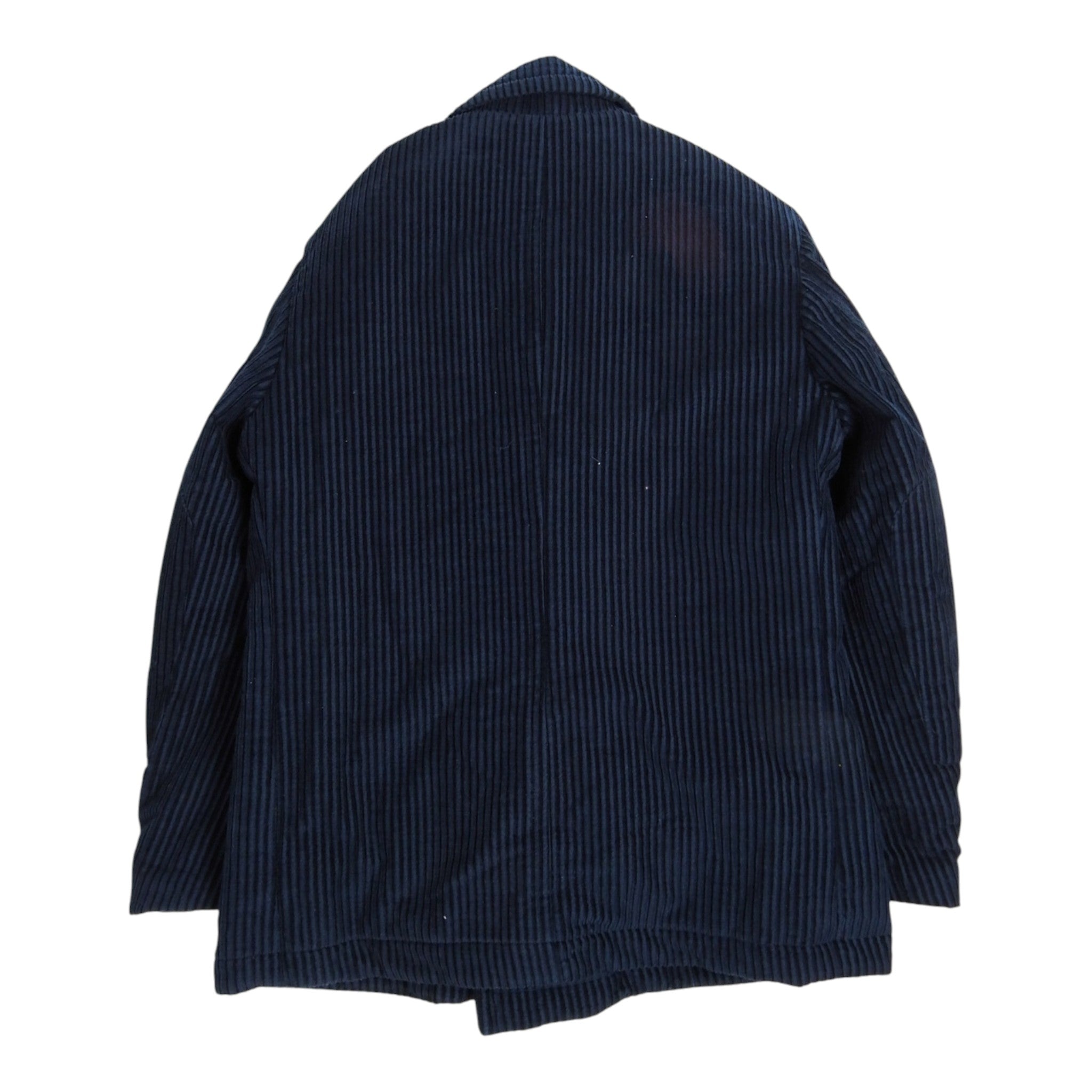 Kired Navy Padded Cord Coat
