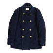 Kired Navy Padded Cord Coat