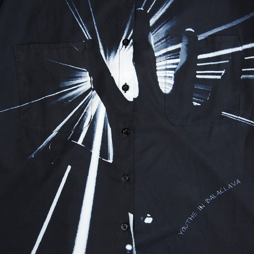 Youths in Balaclava Camp Collar Shirt Size Large