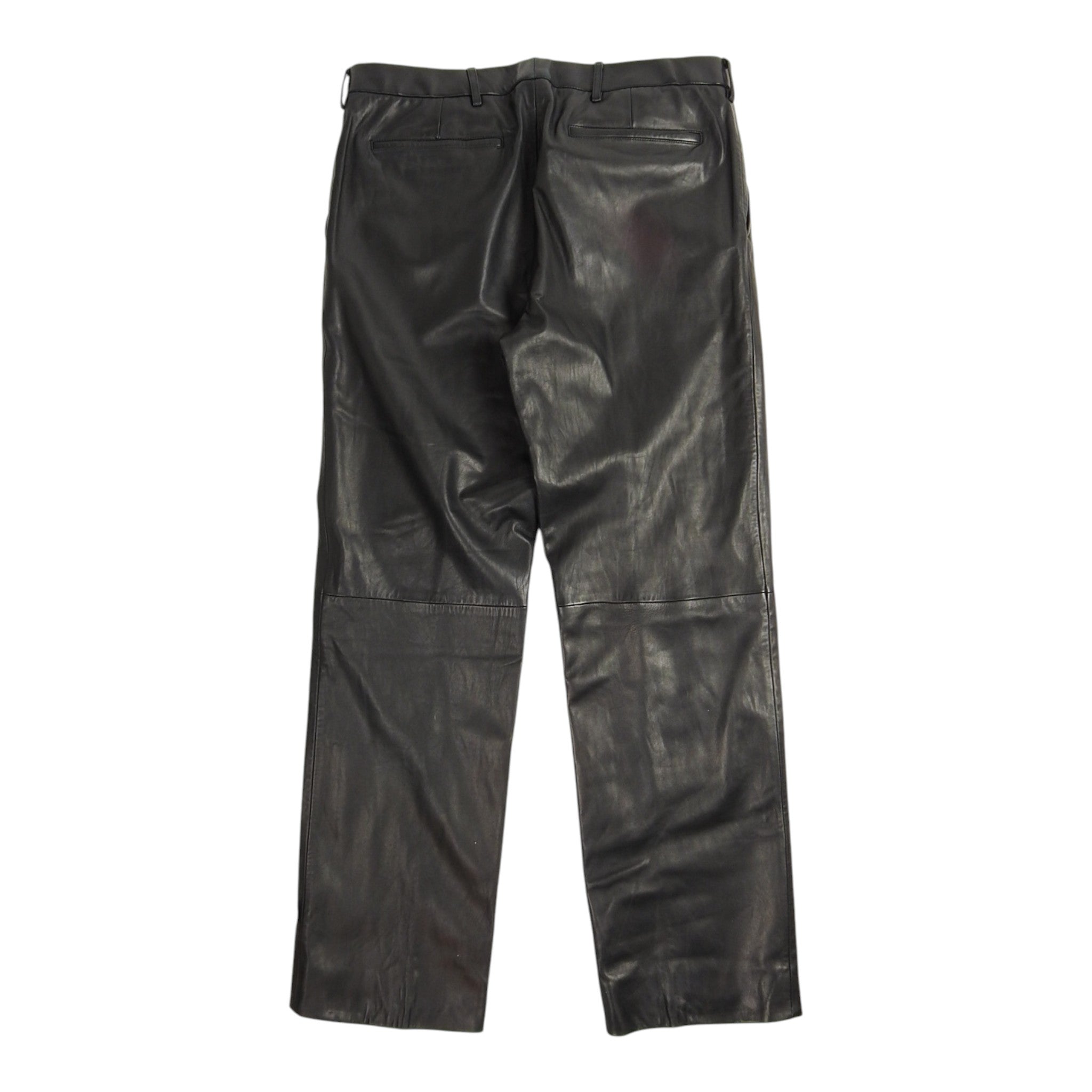 DKNY Leather Trousers Size 34