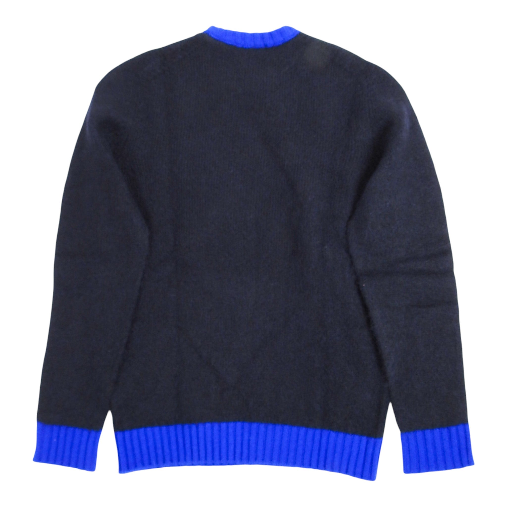 Drumhor Black and Blue Knit Sweater Size 48