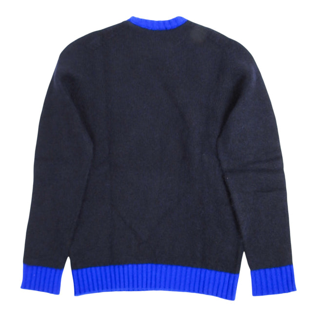 Drumhor Black and Blue Knit Sweater Size 48