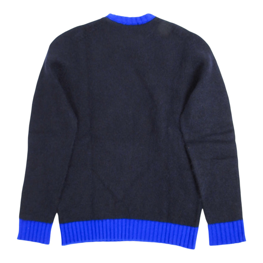Drumhor Black and Blue Knit Sweater Size 48