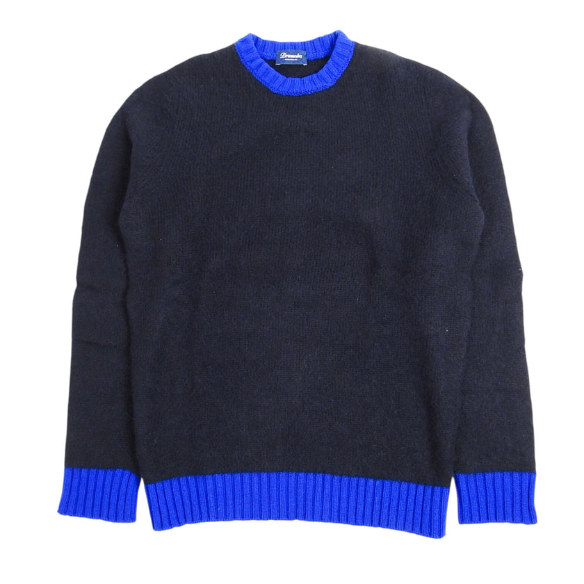 Drumhor Black and Blue Knit Sweater Size 48