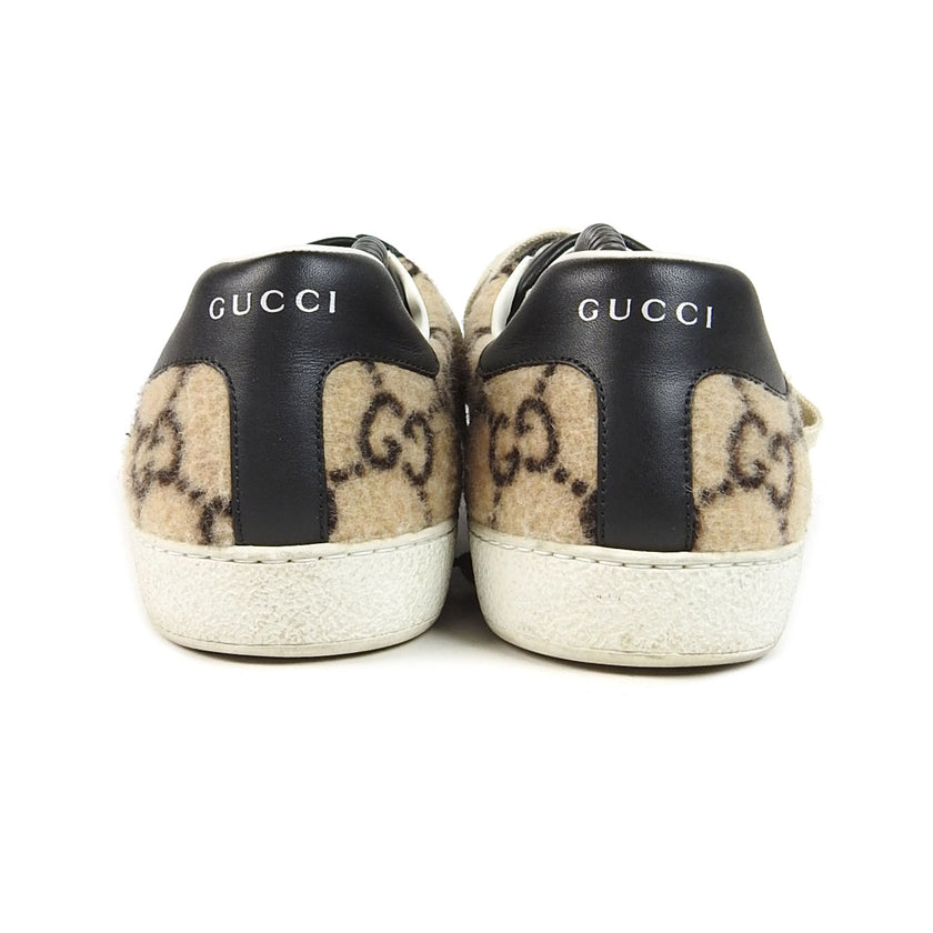 Gucci GG Ace Wool Sneakers Size 12.5