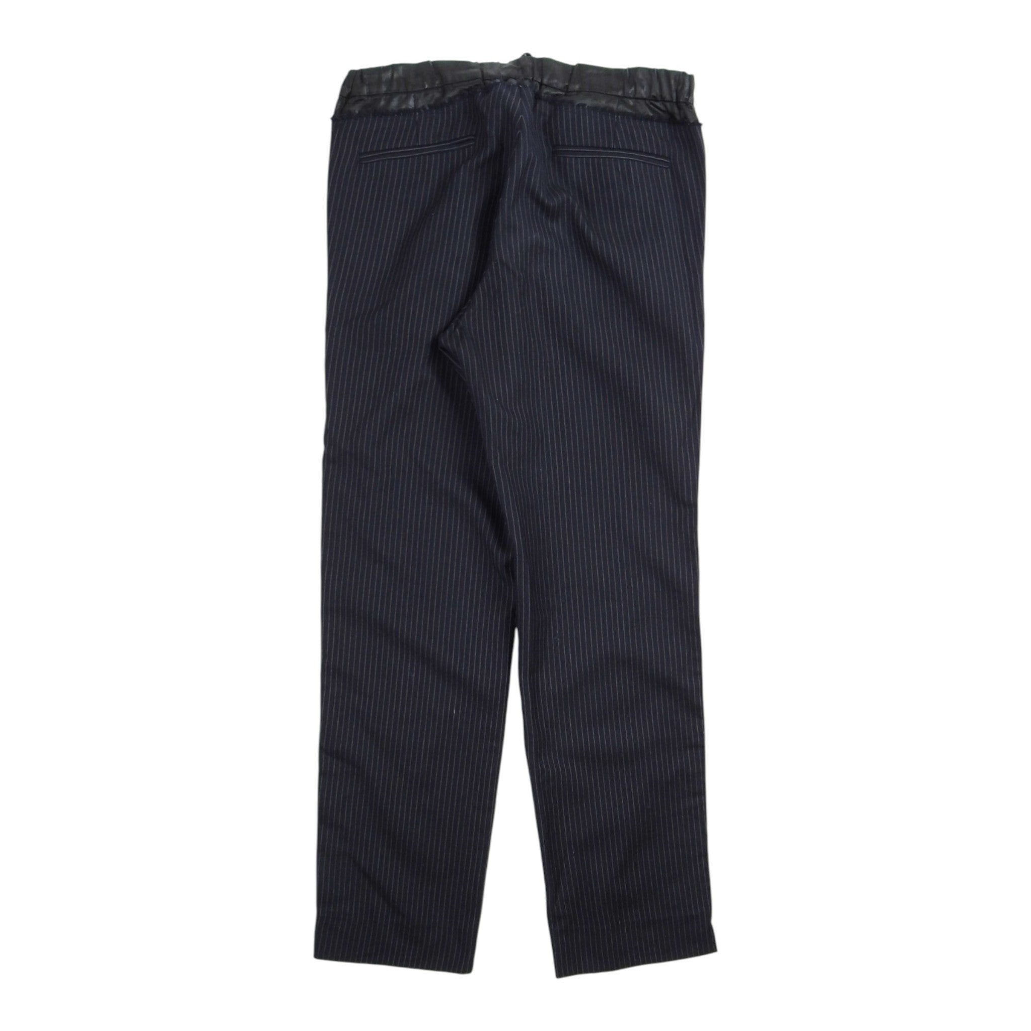 Dries Van Noten Striped Navy Trousers (as is) Size 50