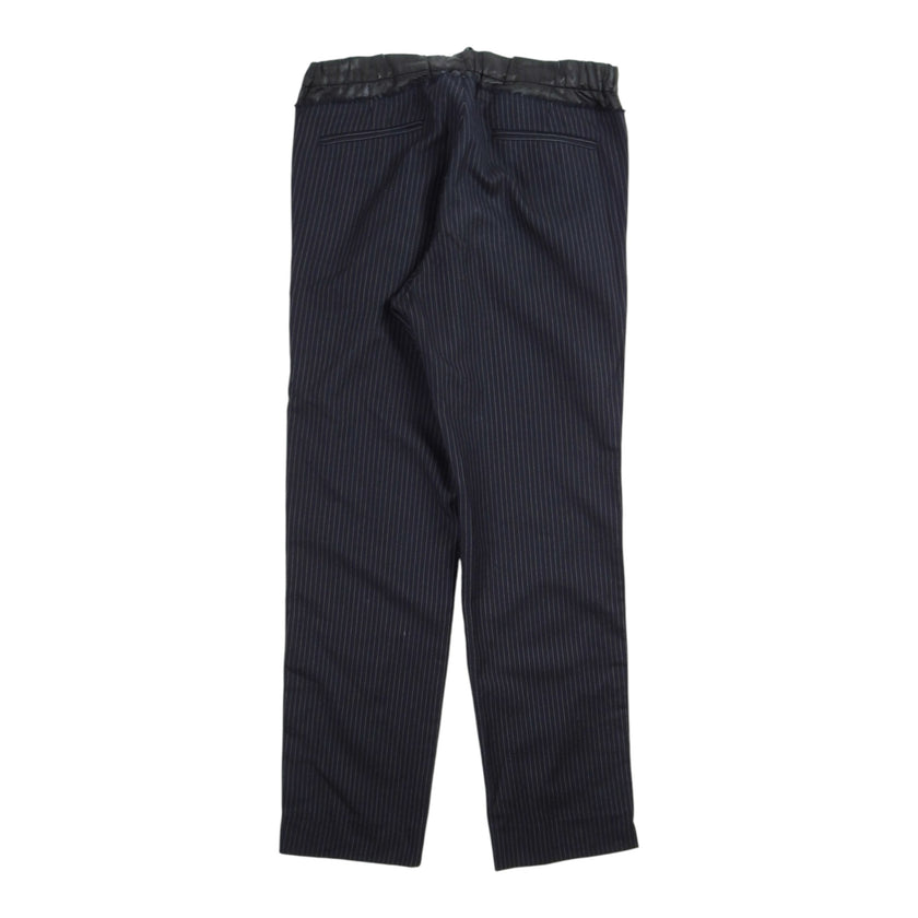 Dries Van Noten Striped Navy Trousers (as is) Size 50