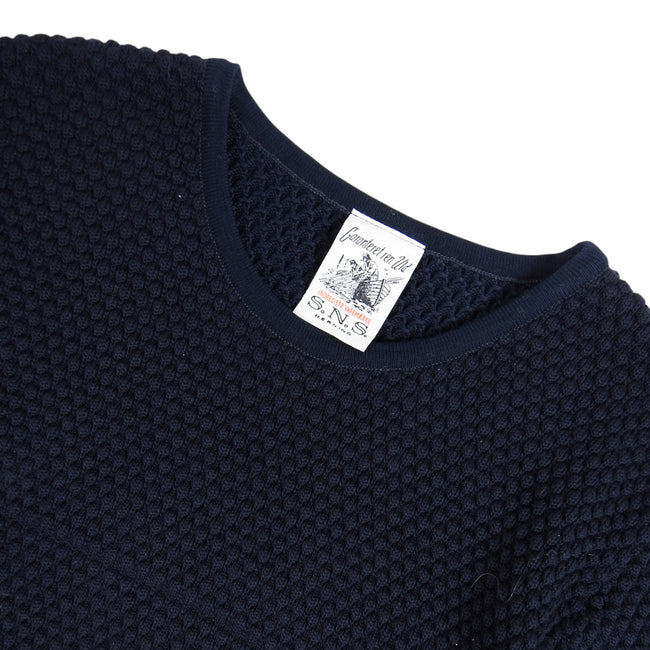 S.N.S Herning Navy Sweater Size Large