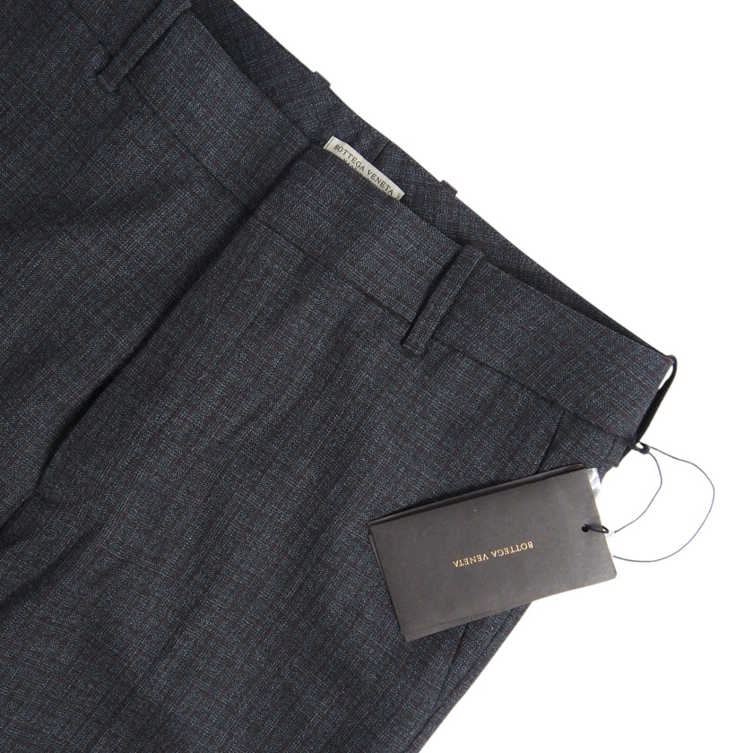 Bottega Veneta Check Trousers Size 46