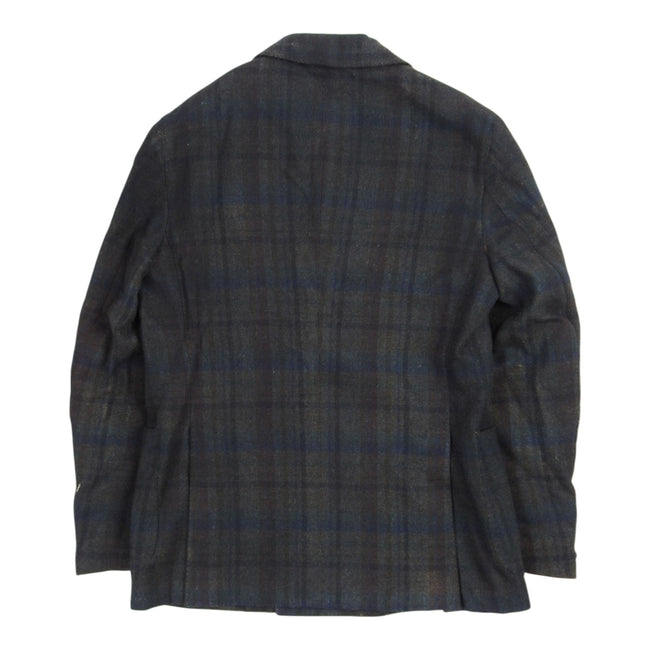 The Gigi Double Breasted Check Blazer Size 48