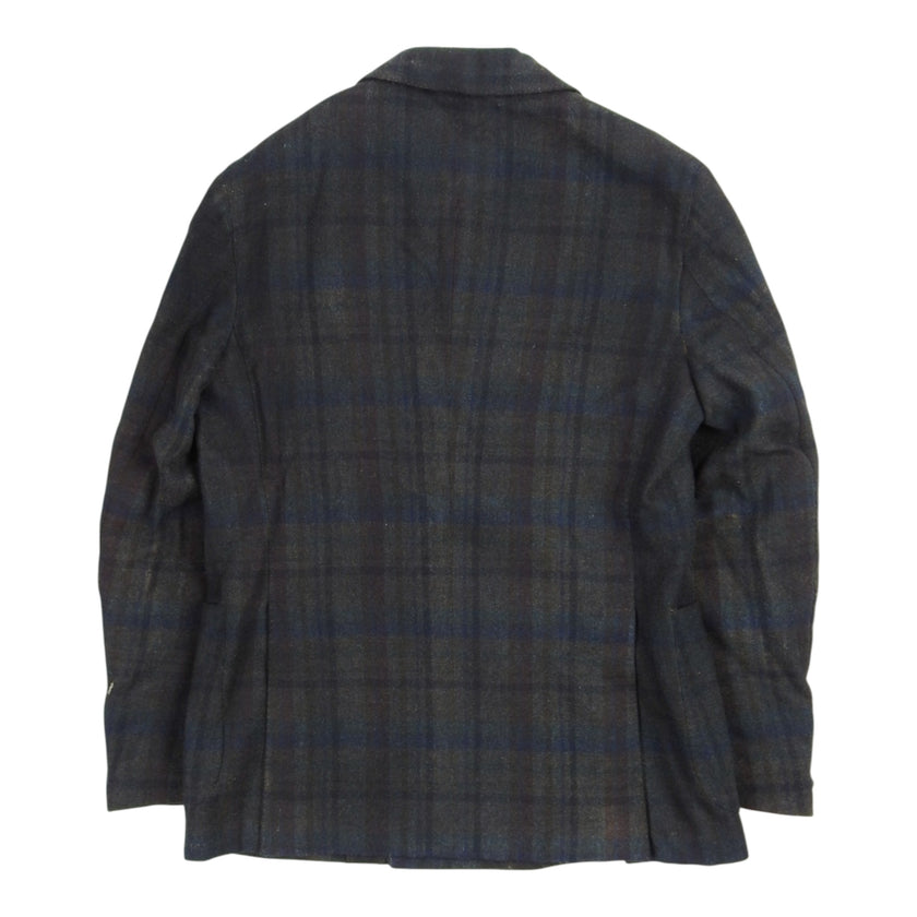 The Gigi Double Breasted Check Blazer Size 48