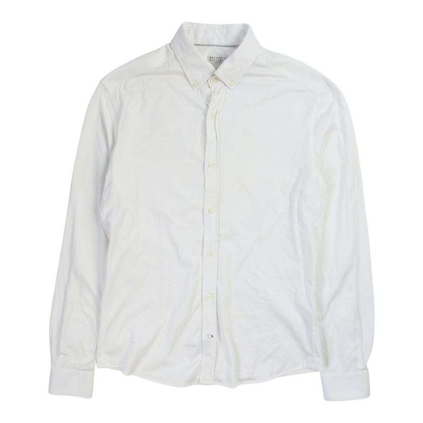 Brunello Cucinelli White Shirt Size Small