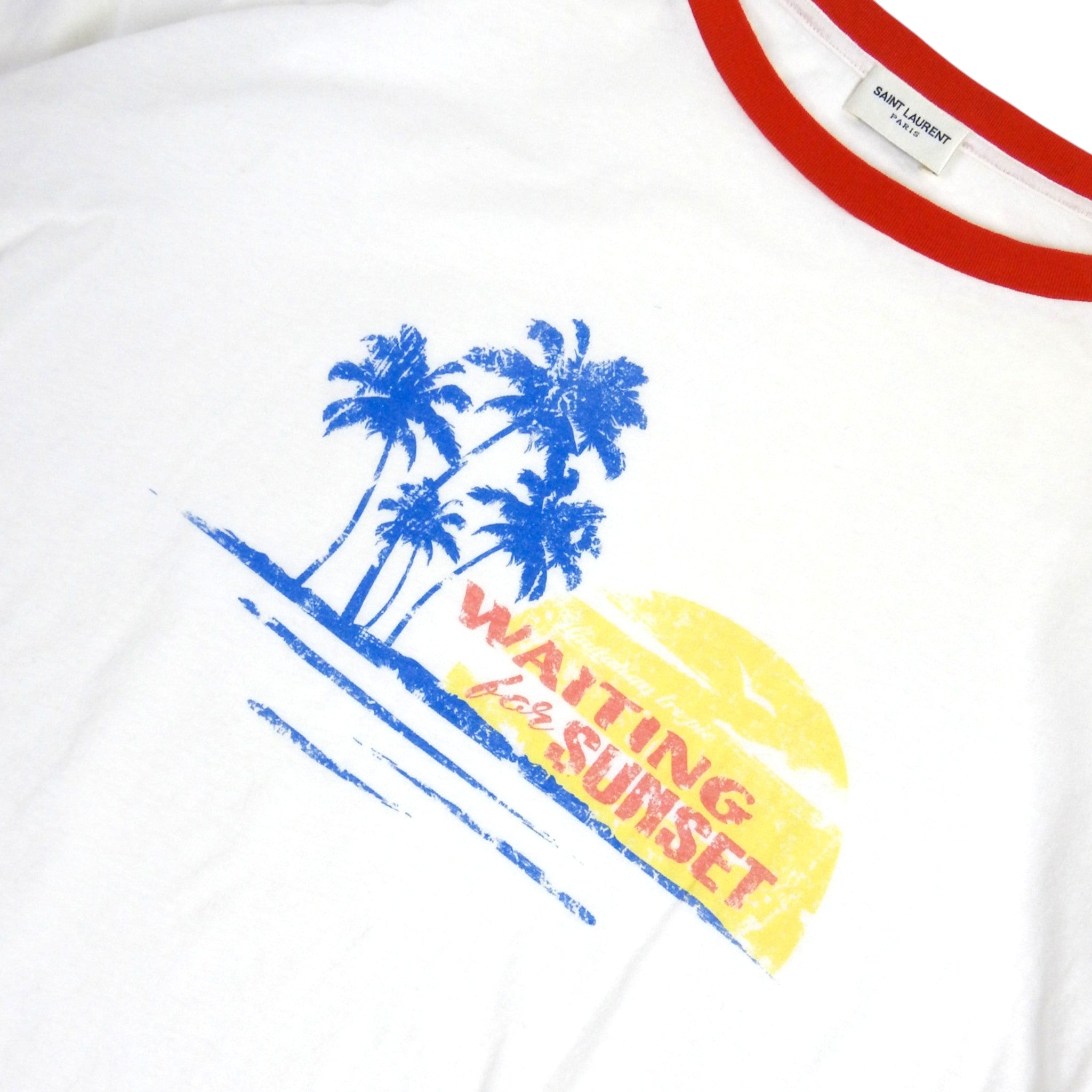 Saint Laurent Paris Sunset T-Shirt Size small