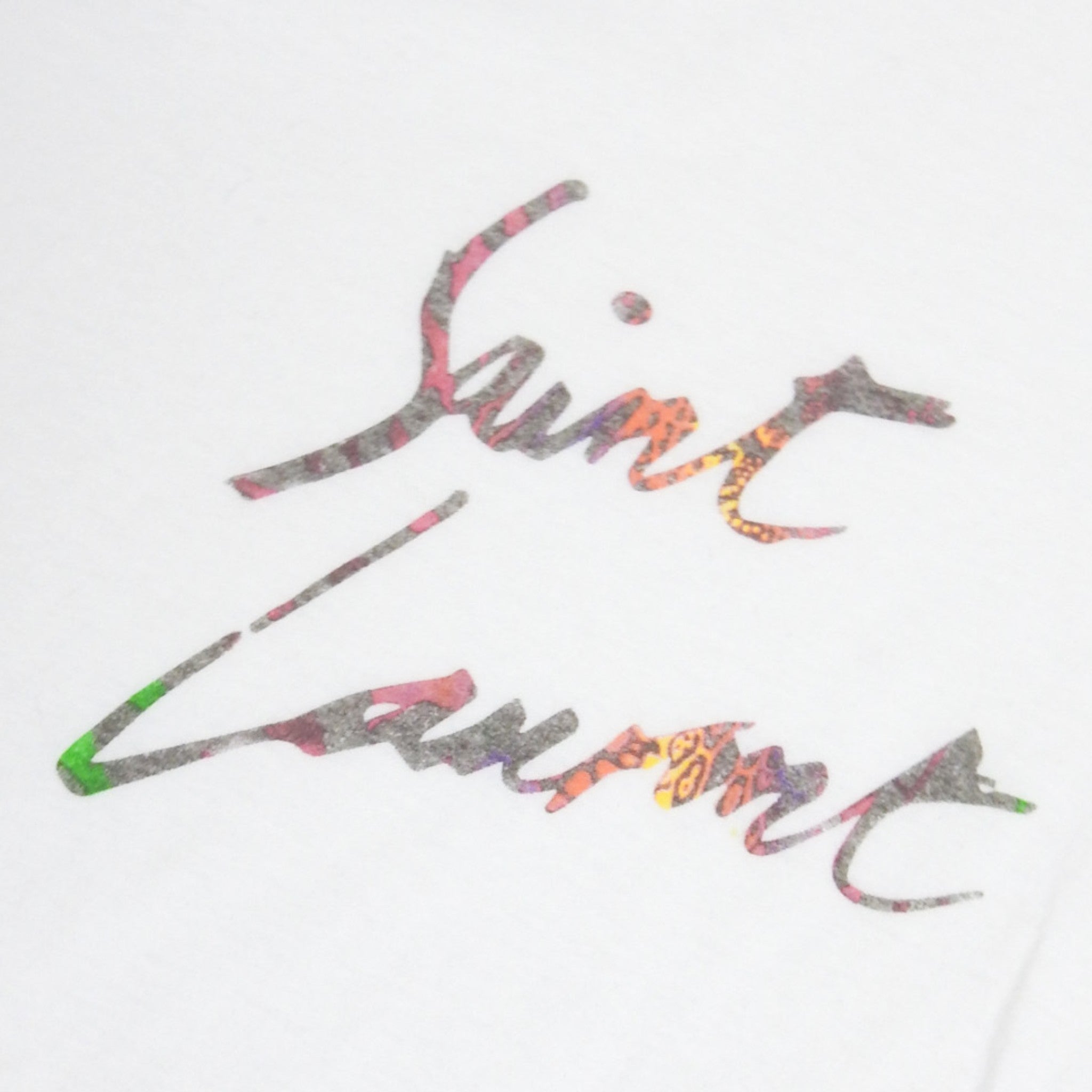 Saint Laurent Logo T-Shirt Size Large