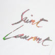 Saint Laurent Logo T-Shirt Size Large