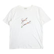 Saint Laurent Logo T-Shirt Size Large