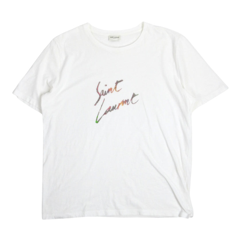 Saint Laurent Logo T-Shirt Size Large