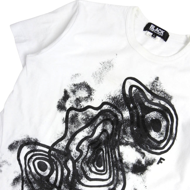 Comme Des Garçons BLACK Graphic T-Shirt Size Large