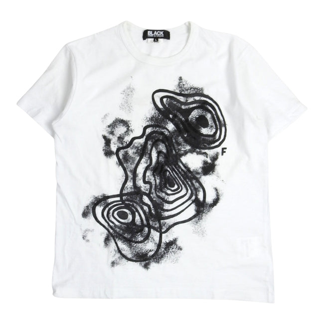 Comme Des Garçons BLACK Graphic T-Shirt Size Large