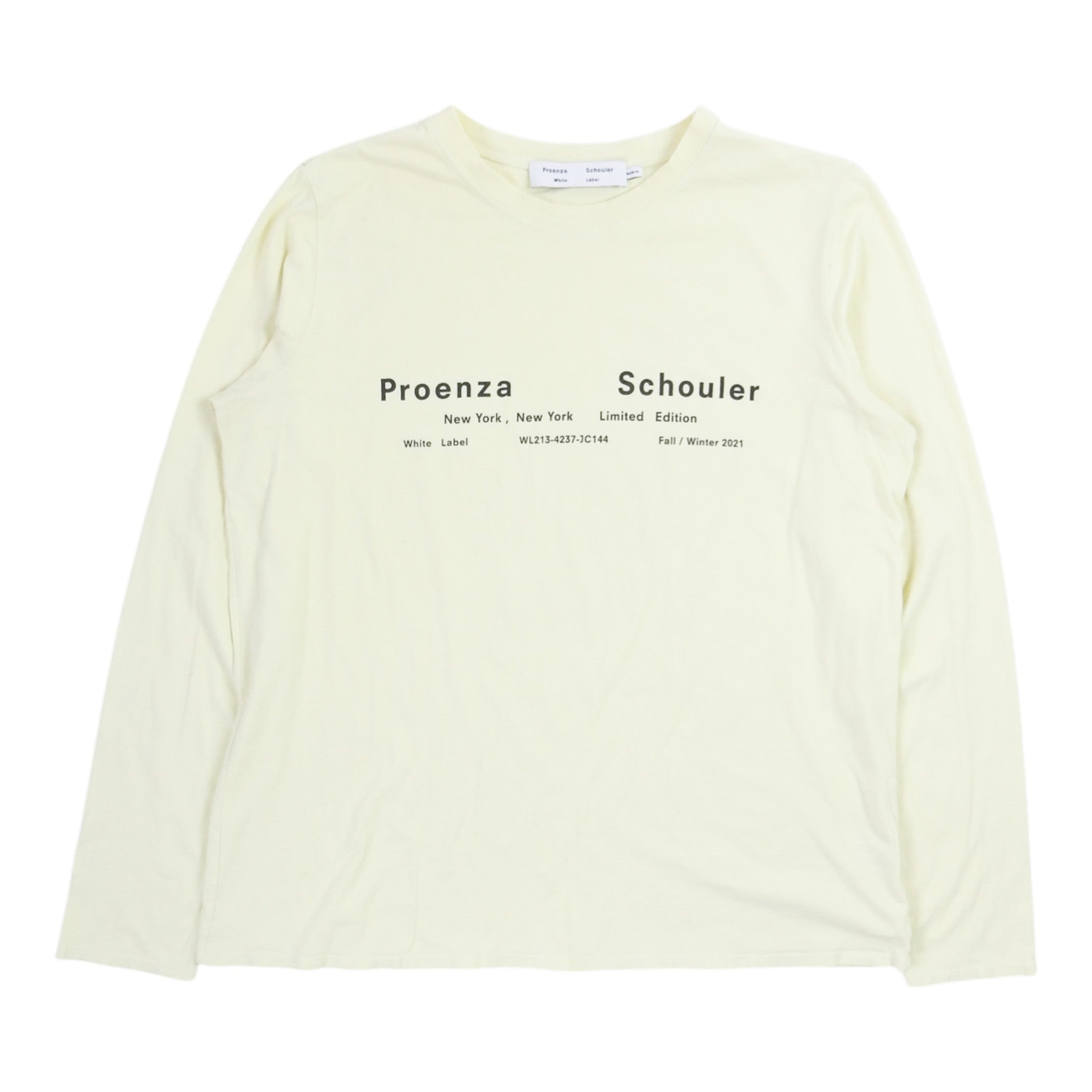 Proena Schouler T-Shirt Size Large