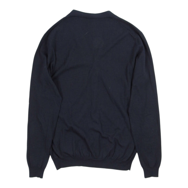 Prada Navy Cardigan Size 50