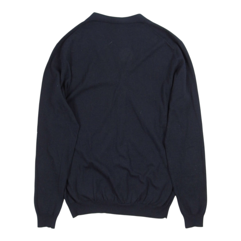 Prada Navy Cardigan Size 50