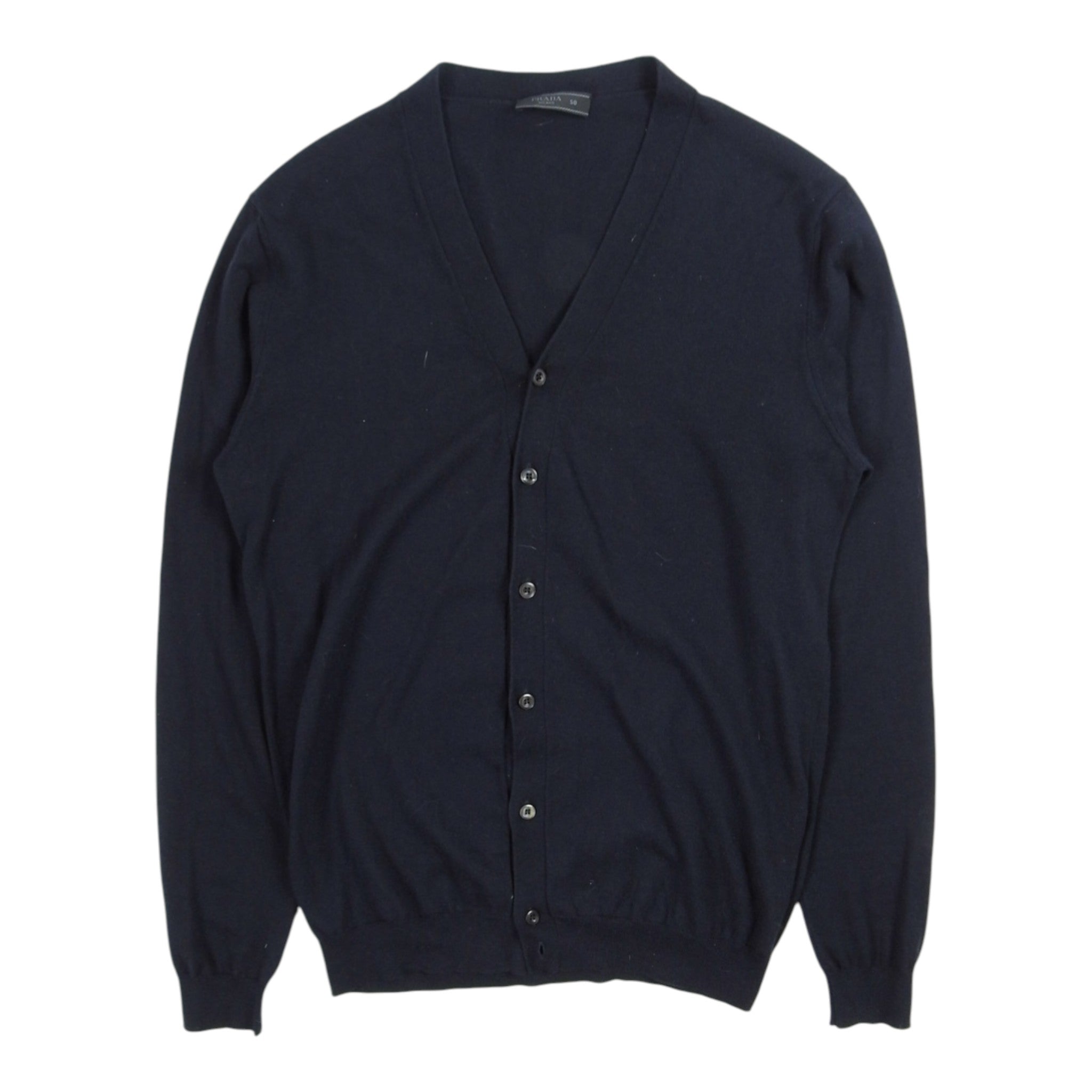 Prada Navy Cardigan Size 50