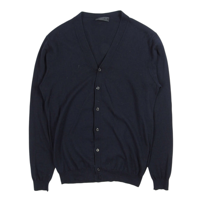 Prada Navy Cardigan Size 50