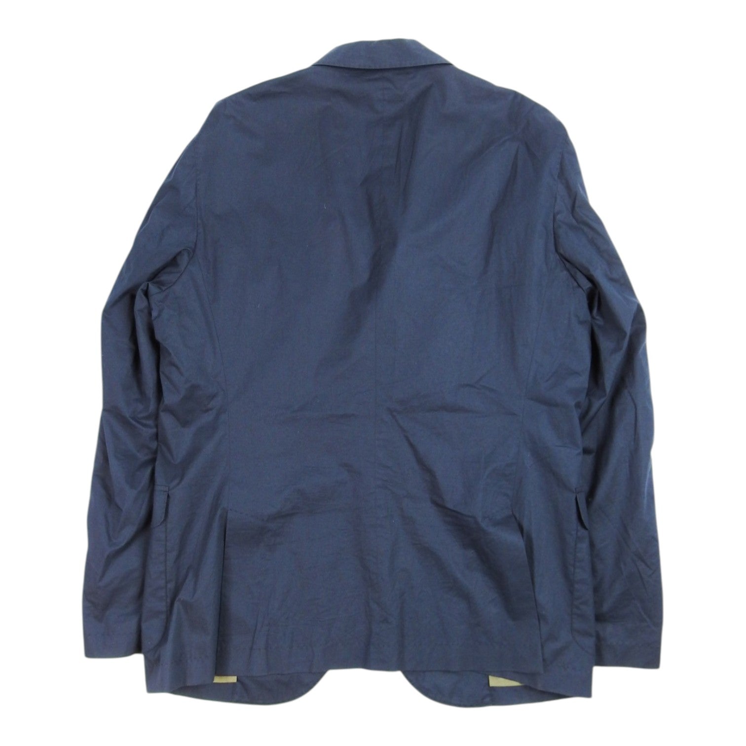 Brunello Cucinelli Navy Cotton Blazer Size XL
