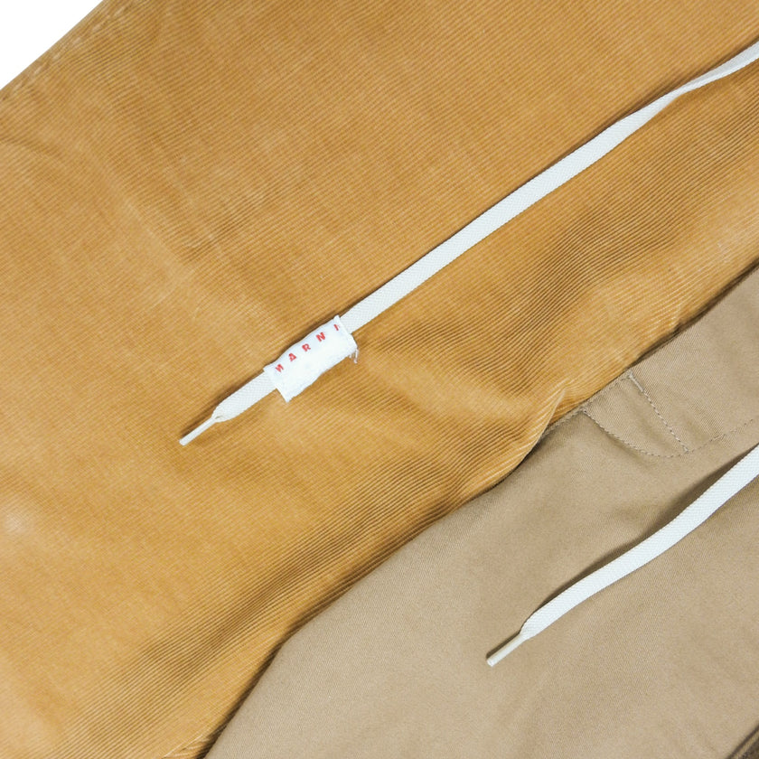 Marni Cord/Canvas Trousers Size 48