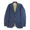 Brunello Cucinelli Navy Cotton Blazer Size XL