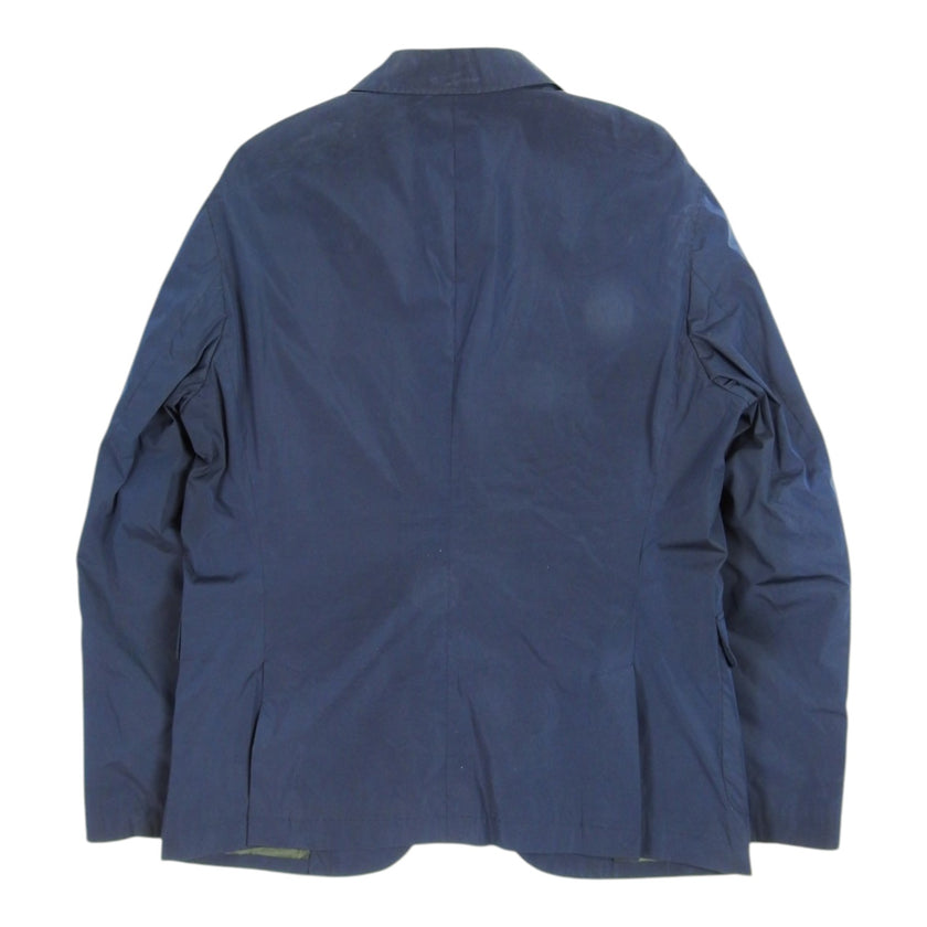 Brunello Cucinelli Navy Nylon Blazer Size 2XL
