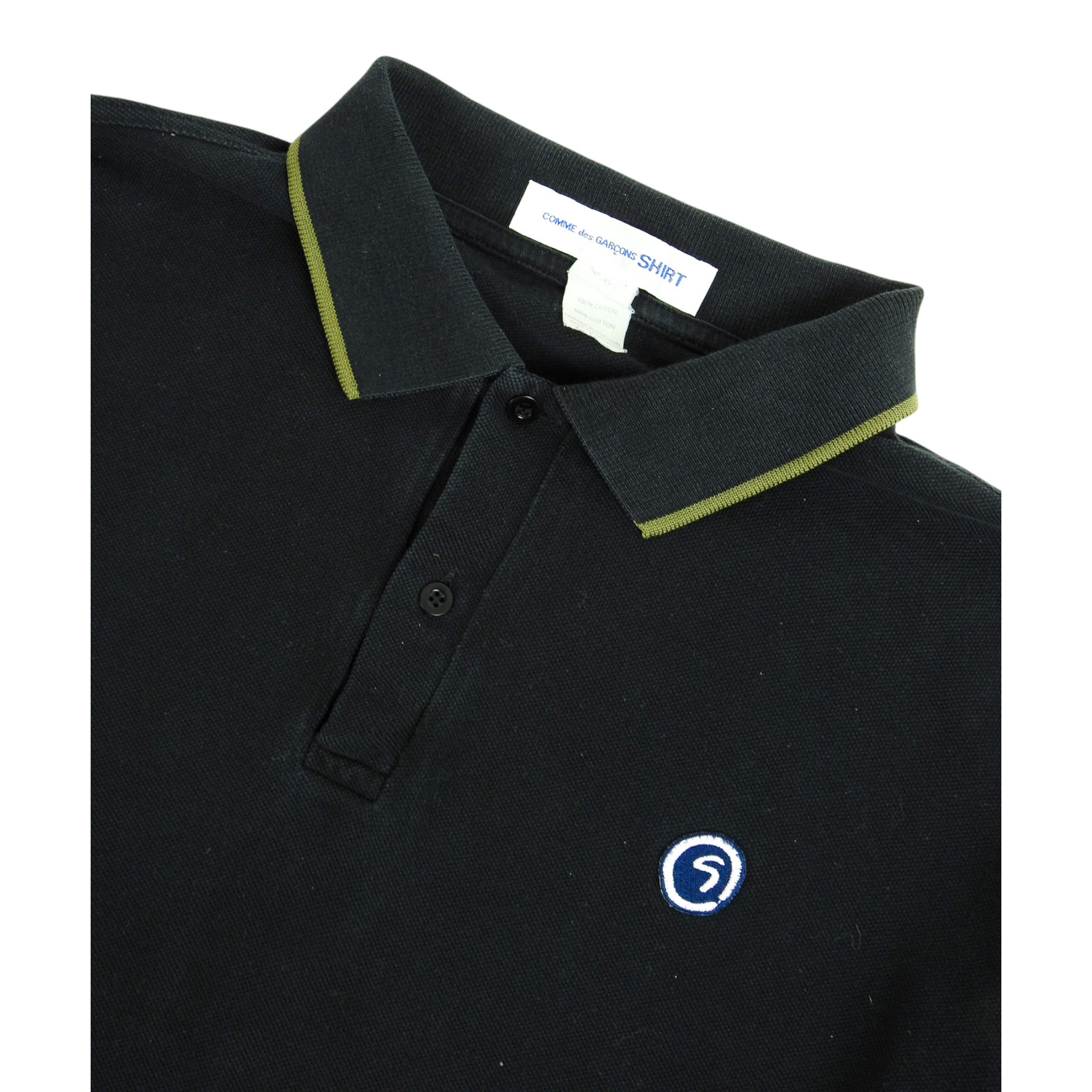 Comme Des Garçons PLAY LS Polo Size Large
