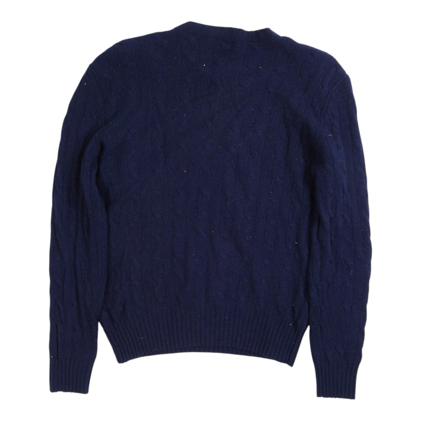 Polo Ralph Lauren Cashmere Cableknit Size Medium