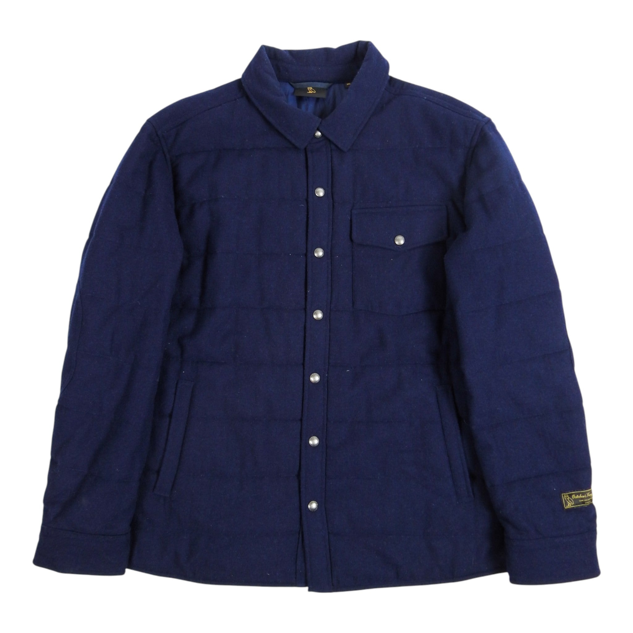 OVO Padded Wool Overshirt Size 3XL