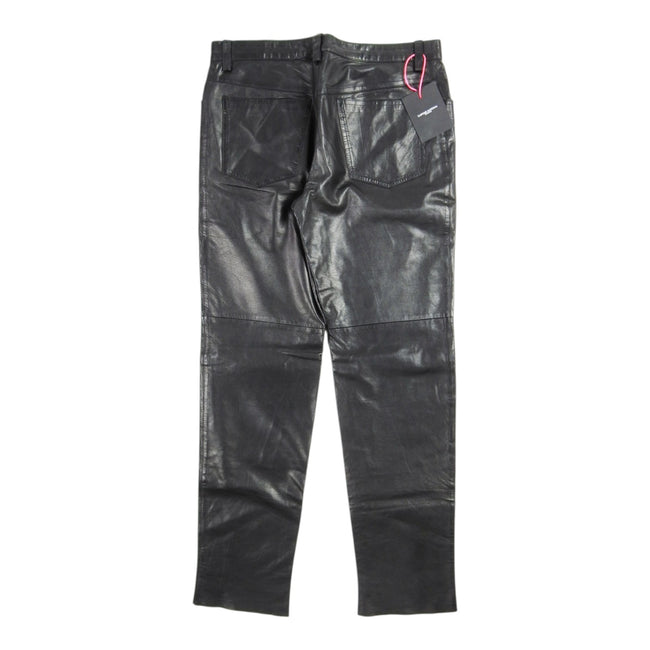 Costume National Homme Leather Pants Size 48