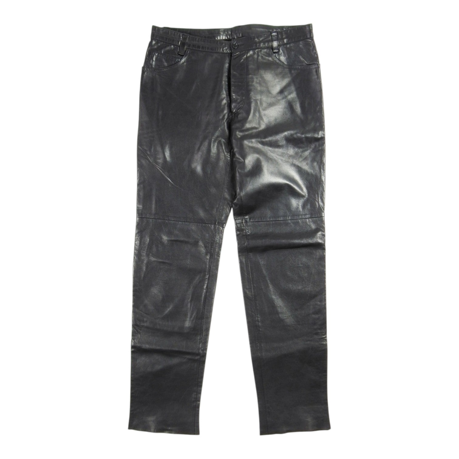 Costume National Homme Leather Pants Size 48