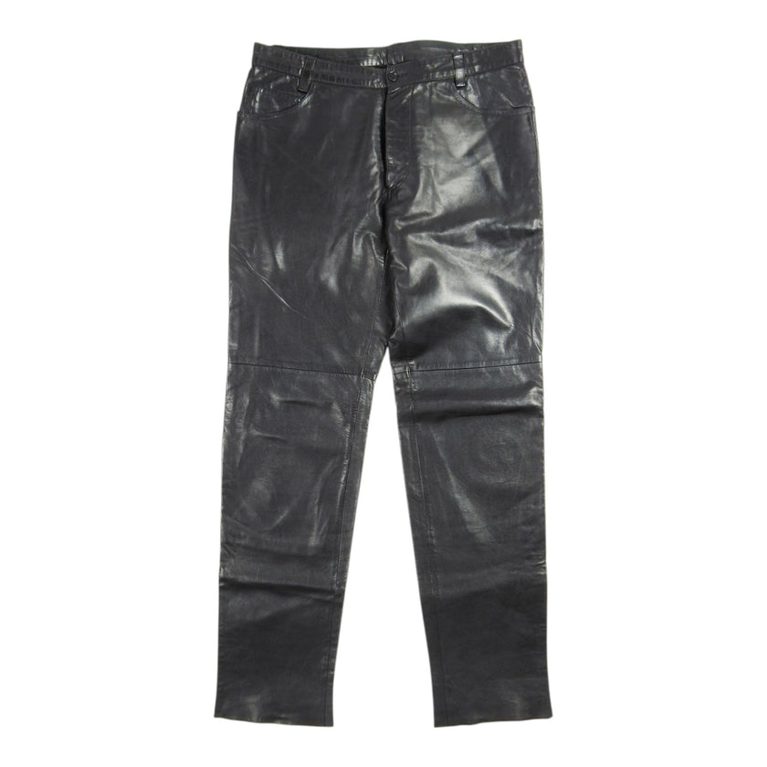 Costume National Homme Leather Pants Size 48