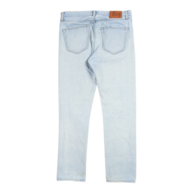 Supreme Light Wash Jeans Size 32