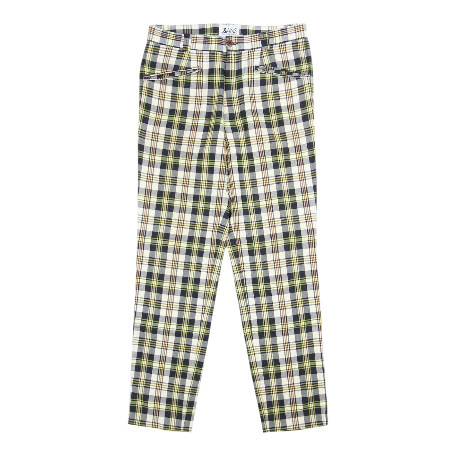 Dolce & Gabbana J&ANS Plaid Trousers Size 34