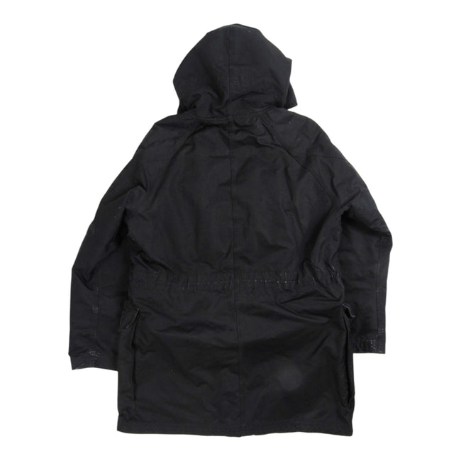 Stone Island Black Parka Size Large