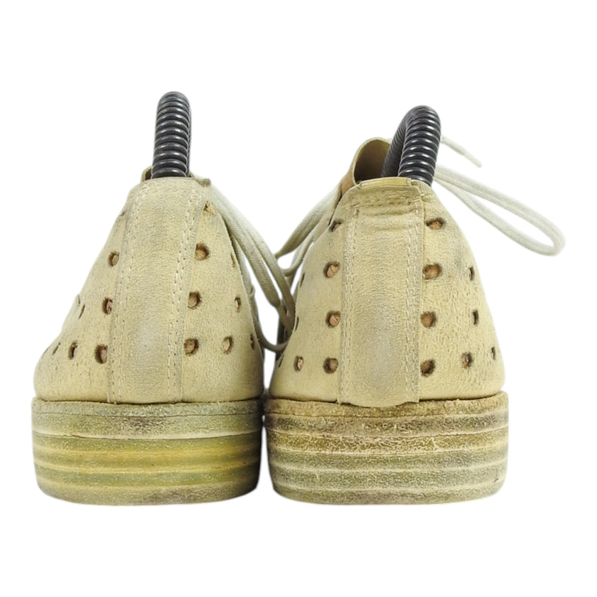 Guidi Perforated Leather Shoes Size 40