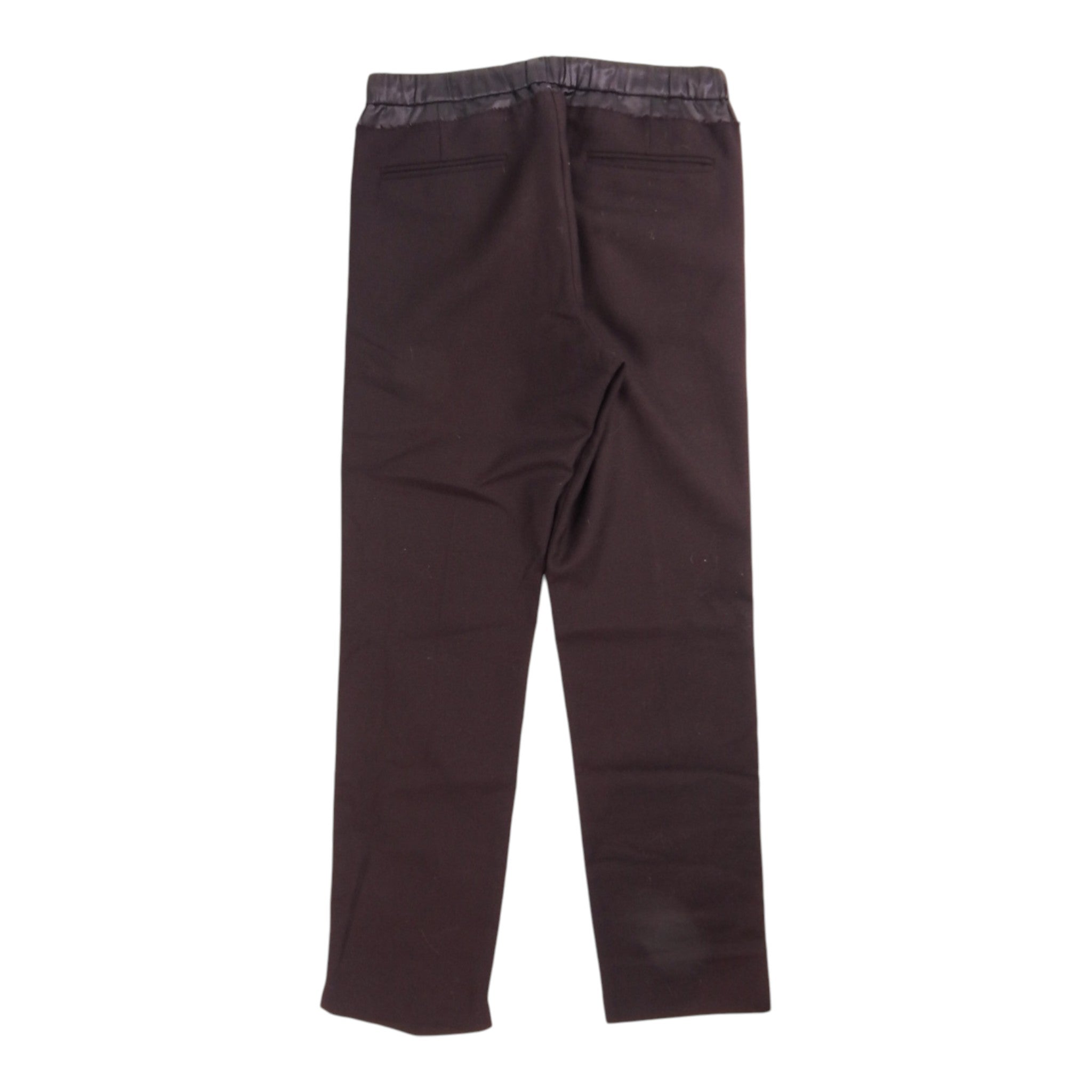 Dries Van Noten Striped Wine Trousers Size 48
